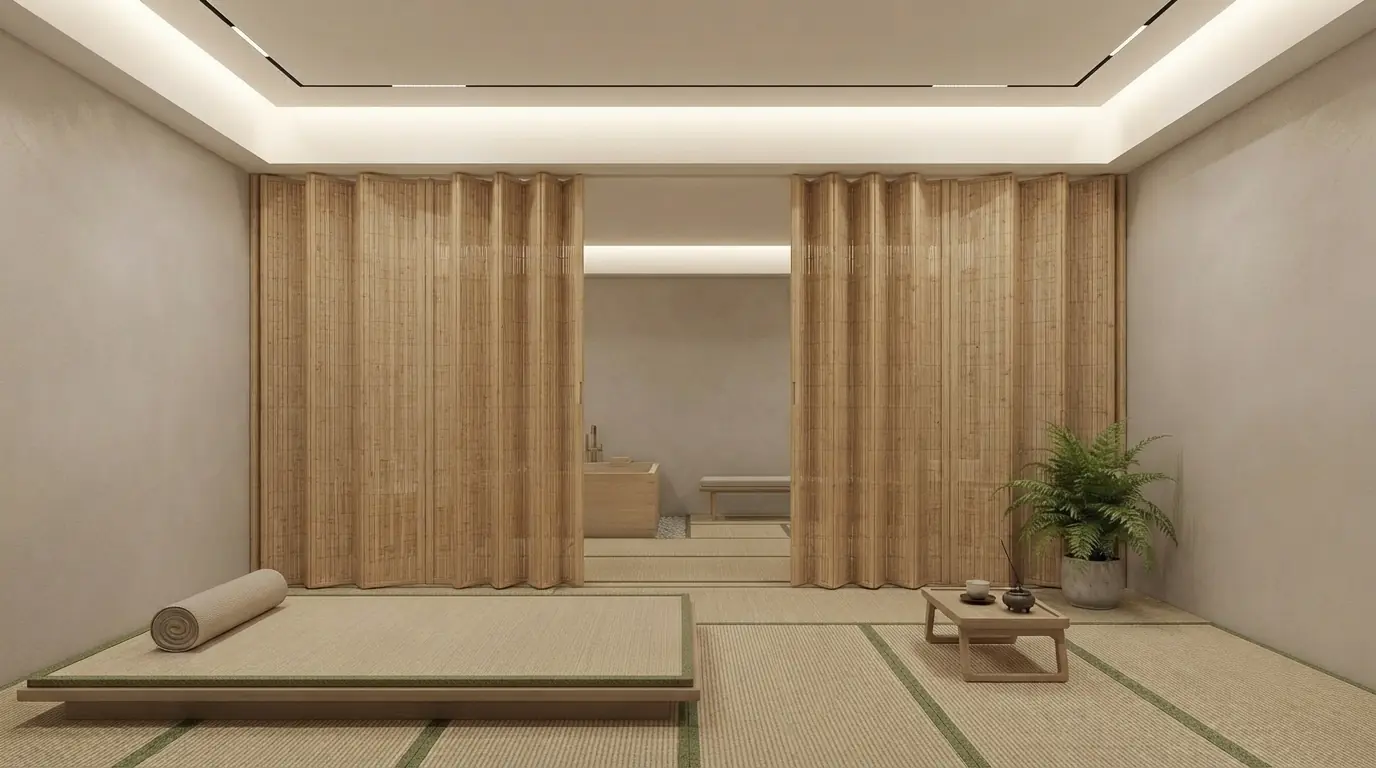 Тканевые мягкие панели для спальни: как выбрать обивку — фото 14