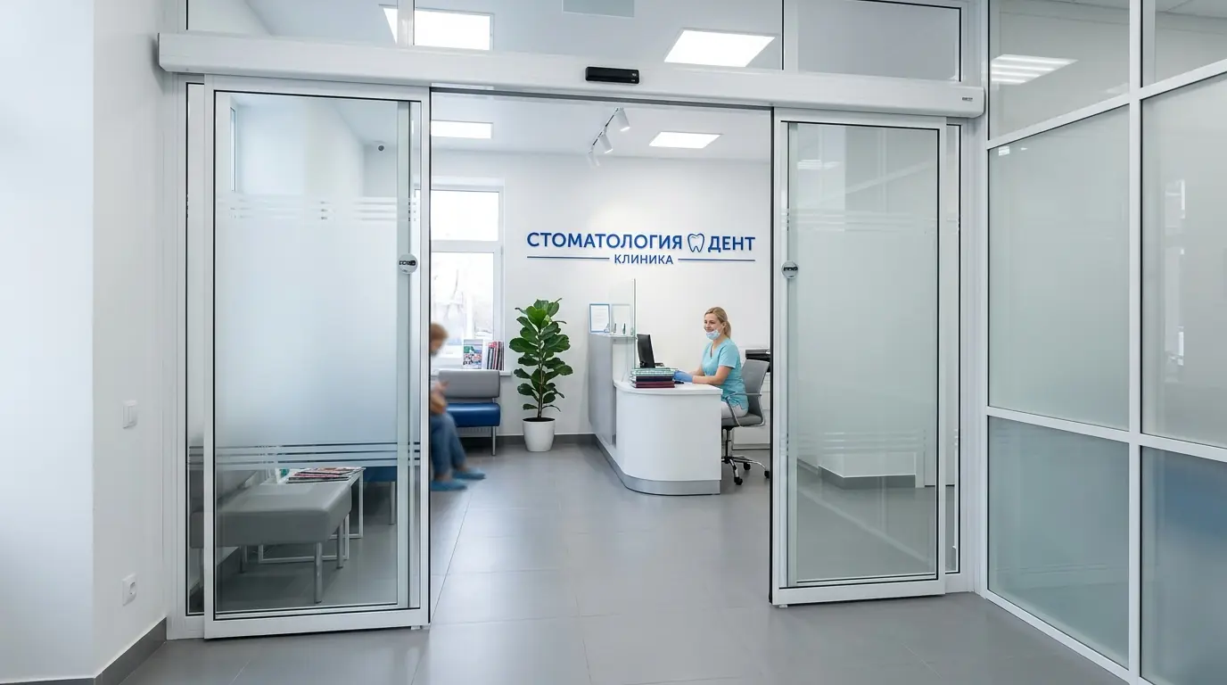 Раздвижные двери с автоматическим приводом — фото 14